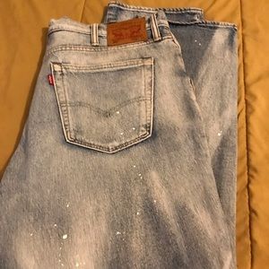 Mens Levi 38–34 Jeans, almost brand new, worn 2 times excellent condition